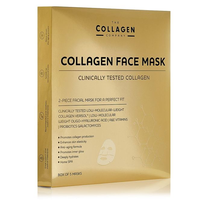 Maseczki w płachcie Maski Kolagenowe do Twarzy 