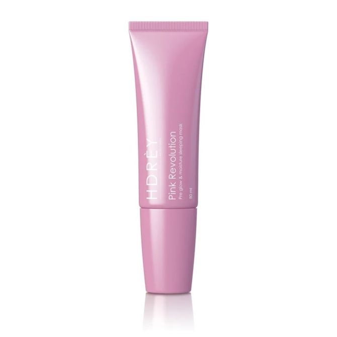 Maseczki w kremie Nawilżająco-rozśwetlająca maska na noc Pink Revolution 50 ml