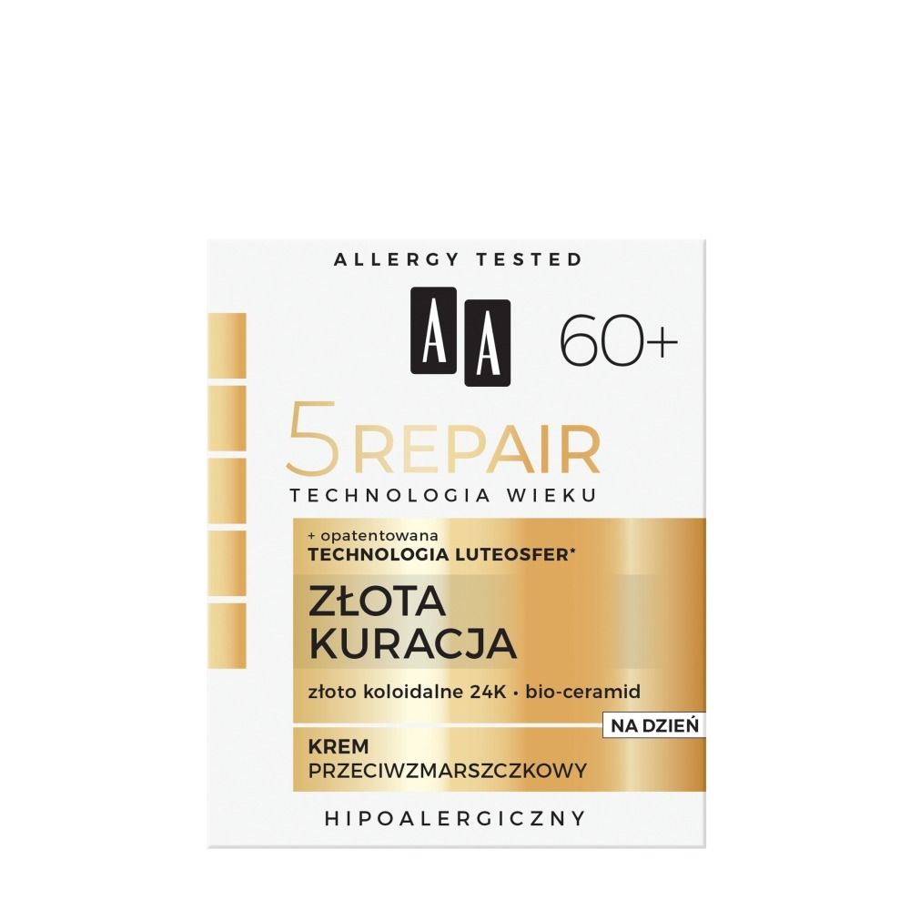 AA Sensitive Beauty Products Technologia Wieku Krem przeciwzmarszczkowy na dzień — Składniki i ocena