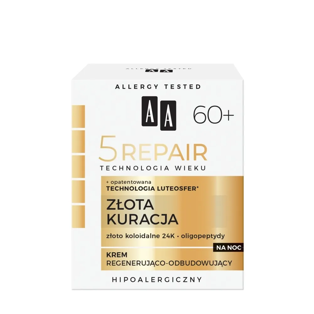 AA Sensitive Beauty Products Technologia Wieku Krem na noc regenerująco-odbudowujący — Inhaltsstoffe i ocena
