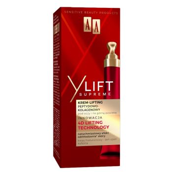 Kremy pod oczy Y Lift Supreme Krem-lifting pepetydowo-kolagenowy pod oczy 15 ml