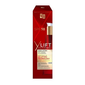 Kremy na dzień Y Lift Supreme Krem-lifting peptydowo-kolagenowy SPF 50 50 ml