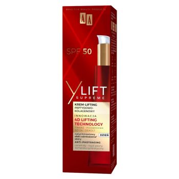 Kremy na dzień Y Lift Supreme Krem-lifting peptydowo-kolagenowy SPF 50 50 ml