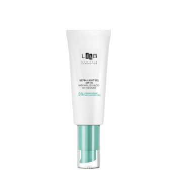 Kremy na dzień LAAB Clear Skin Solution Ultraklekki żel normalizująco-ochronny SPF 50 40 ml