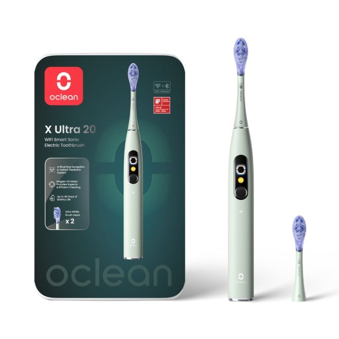 Higiena jamy ustnej X Ultra 20 Green Green