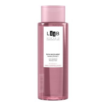 Płyny micelarne LAAB 100% Centella B12 Nawilżający płyn micelarny 400 ml