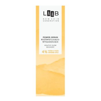 Serum do twarzy LAAB Tetra-C Yuzu Power-serum rozświetlająco-wygładzające 30 ml