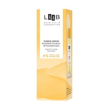 Serum do twarzy LAAB Tetra-C Yuzu Power-serum rozświetlająco-wygładzające 30 ml