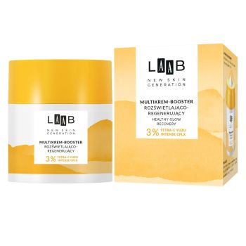 Kremy na dzień LAAB Tetra-C Yuzu Multikrem booster rozświetlająco-regenerujący 50 ml