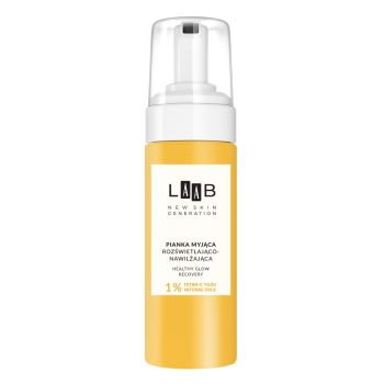 Pianki do mycia twarzy LAAB Tetra-C Yuzu Pianka do mycia twarzy nawilżająco-rozświetlająca 150 ml