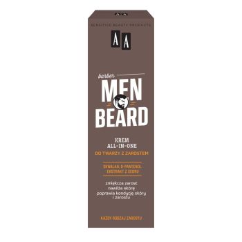 Kremy do twarzy Men Beard Krem all-in-one do twarzy z zarostem 50 ml