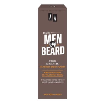 Pielęgnacja brody Men Beard Turbo-koncentrat na porost brody i wąsów 30 ml
