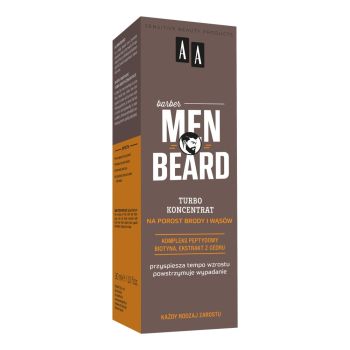 Pielęgnacja brody Men Beard Turbo-koncentrat na porost brody i wąsów 30 ml