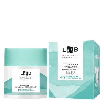 Kremy na dzień LAAB Clear Skin Solution Jelly booster nawillżająco-normalizujący 50 ml