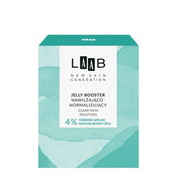 Kremy na dzień LAAB Clear Skin Solution Jelly booster nawillżająco-normalizujący 50 ml