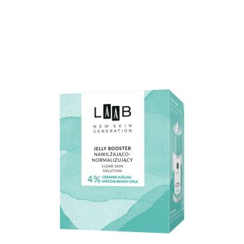 Kremy na dzień LAAB Clear Skin Solution Jelly booster nawillżająco-normalizujący 50 ml
