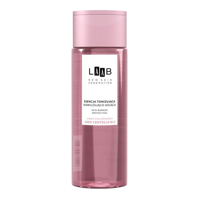 Toniki do twarzy LAAB 100% Centella B12 Nawilżająco-kojąca esencja tonizująca 200 ml