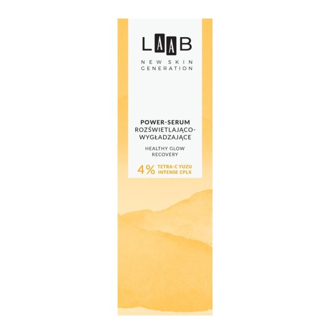 Serum do twarzy LAAB Tetra-C Yuzu Power-serum rozświetlająco-wygładzające 30 ml