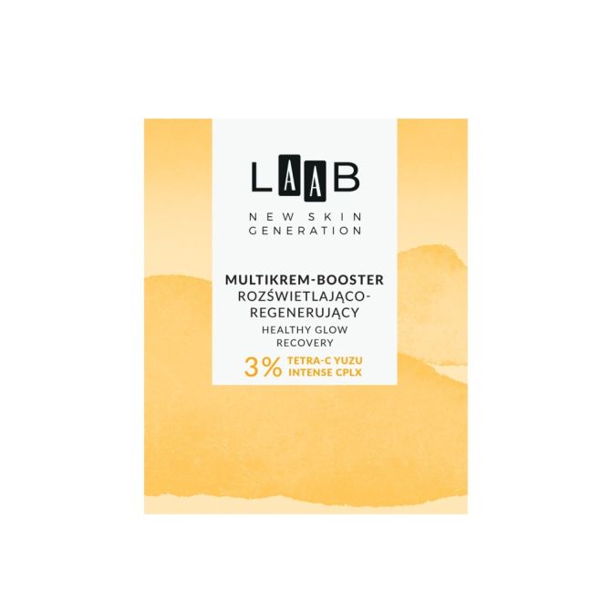 Kremy na dzień LAAB Tetra-C Yuzu Multikrem booster rozświetlająco-regenerujący 50 ml