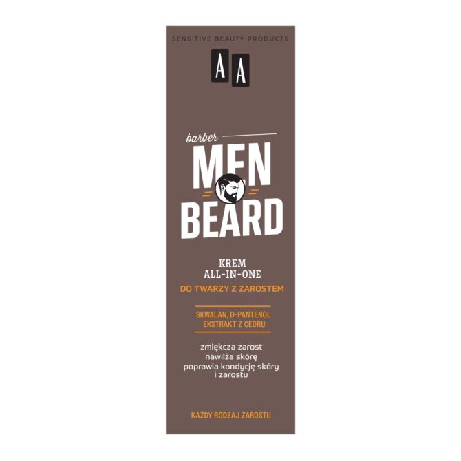 Kremy do twarzy Men Beard Krem all-in-one do twarzy z zarostem 50 ml