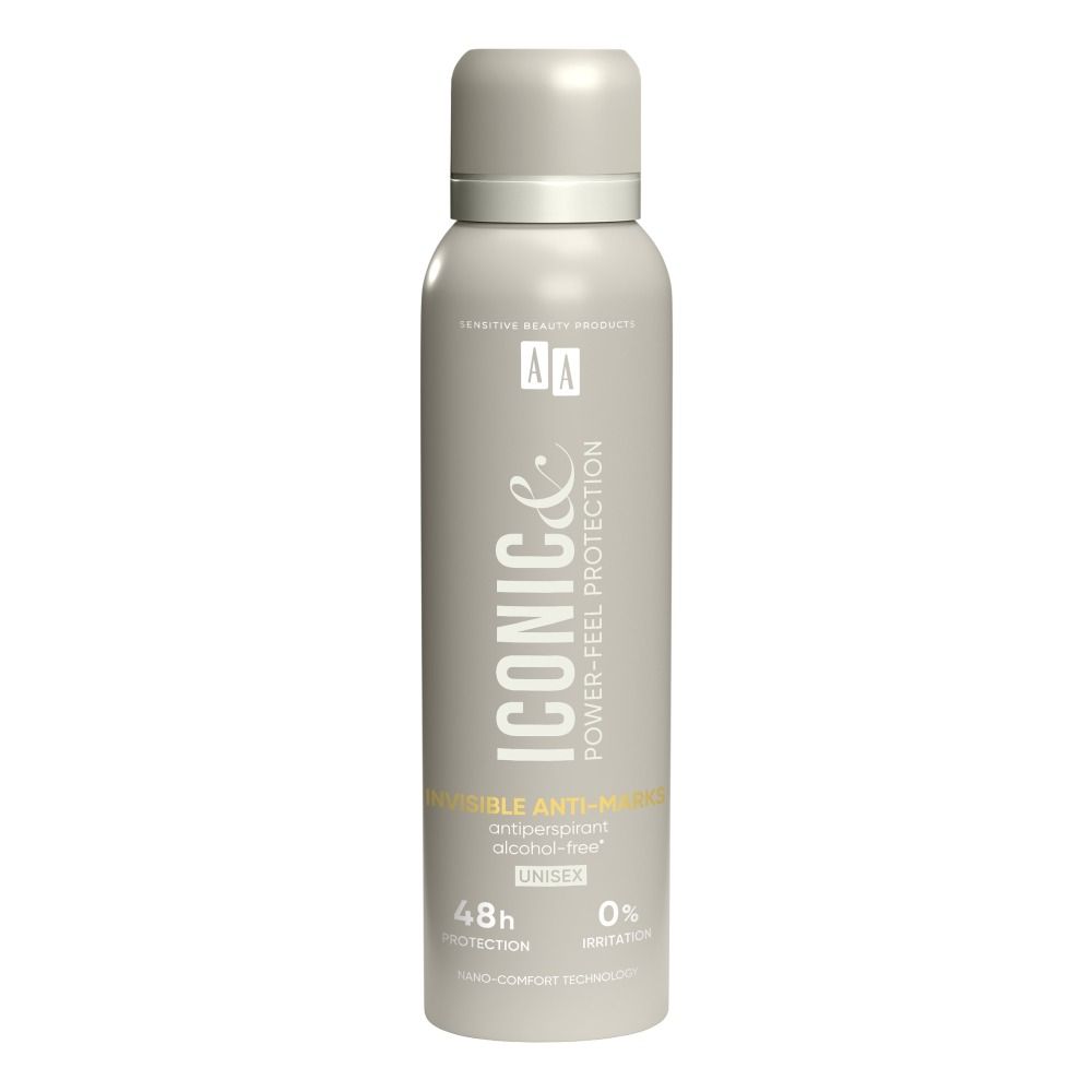 AA Sensitive Beauty Products Iconic Antyperspirant w sprayu Invisible — Składniki i ocena
