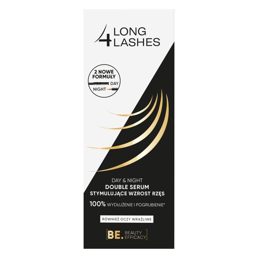 Long4Lashes Day&Night Double serum stymulujące wzrost rzęs — Składniki i ocena