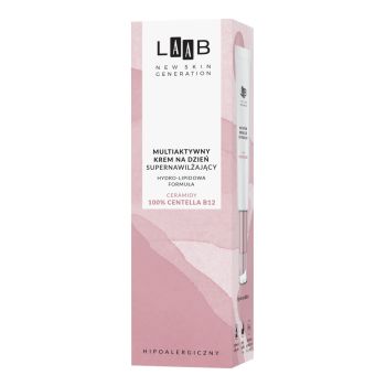 Kremy na dzień LAAB 100% Centella B12 Multiaktywny supernawilżający krem 40 ml