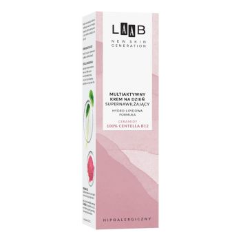 Kremy na dzień LAAB 100% Centella B12 Multiaktywny supernawilżający krem 40 ml