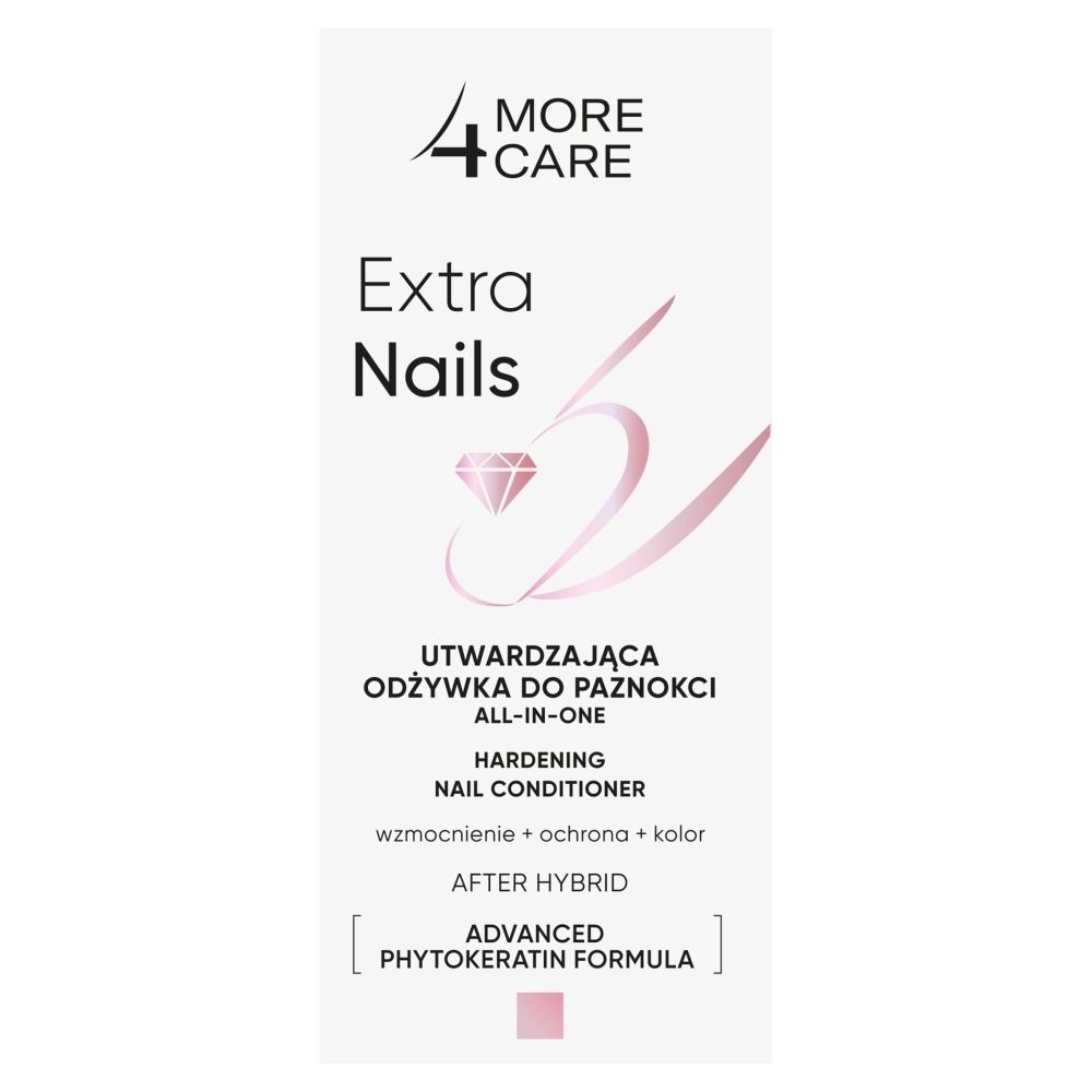 More4Care Extra Nails Utwardzająca odżywka do paznokci — Inhaltsstoffe und Bewertung