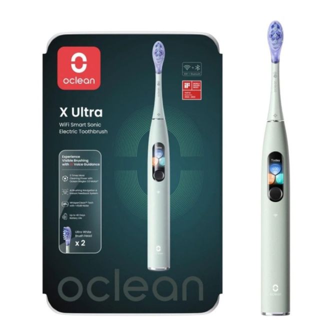 Higiena jamy ustnej X Ultra Green Sonic Toothbrush Green