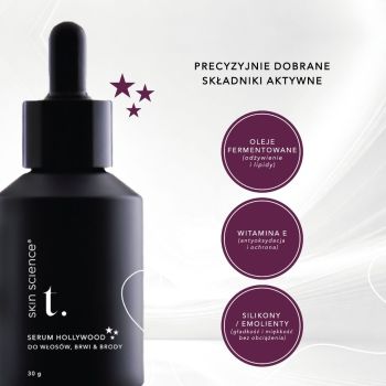 Pielęgnacja włosów i skóry głowy Hollywood Serum Do Włosów 30 ml