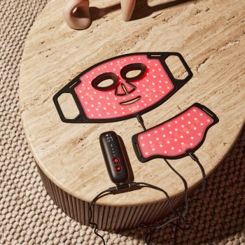 Maski LED Maska Dual Led Na Twarz i Szyję 