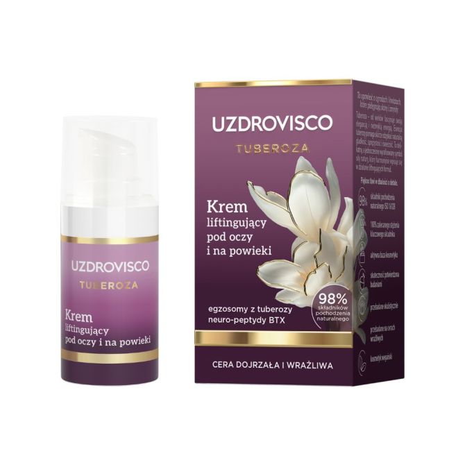 Kremy pod oczy Tuberoza Krem liftingujący pod oczy i na powieki 15 ml | Aelia Duty Free Kremy pod oczy Tuberoza Krem liftingujący pod oczy i na powieki 15 ml
