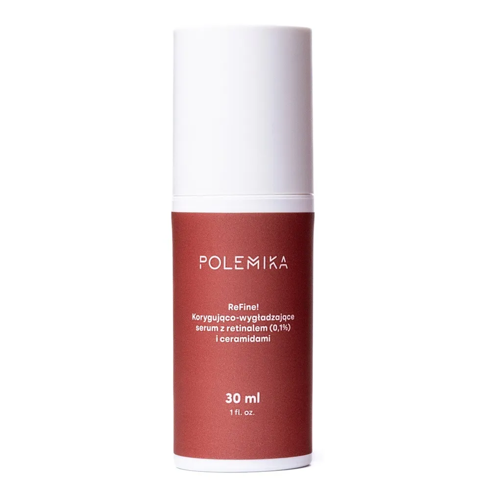 Polemika Korygująco - wygładzające serum z retinalem (0,1%) i ceramidami — Inhaltsstoffe i ocena