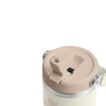 Kubki termiczne The IceFlow Flip Straw Cream Gloss 590 ml