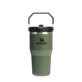 Kubki termiczne The IceFlow Flip Straw Dried Pine 600 ml
