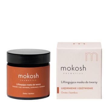 Maseczki w kremie Liftingująca maska do twarzy Owies i bambus 60 ml