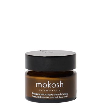 Kremy do twarzy Przeciwzmarszczkowy Krem Do Twarzy 0,5% Retinolu H10 I Retinoinianu Hpr (Kompleks) Róża Z Jagodą 15 ml