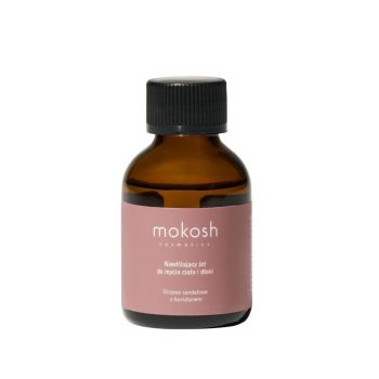 Żele i pianki pod prysznic Mini Nawilżający żel do mycia ciała Drzewo sandałowe 50 ml