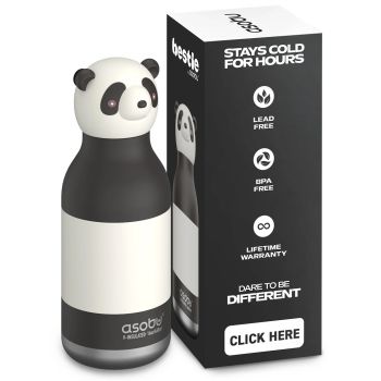 Butelki termiczne Bestie Panda 460 ml