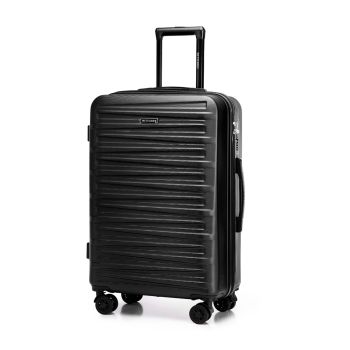 Walizki Walizka średnia ABS Czarna 65 ml