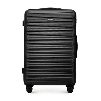 Walizki Walizka duża ABS Czarna 96 l