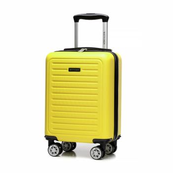 Walizki Walizka kabinowa Żółta 22 l