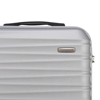Walizki Walizka kabinowa ABS Srebrna 34 l