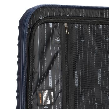 Walizki Walizka duża ABS Granatowa 96 l