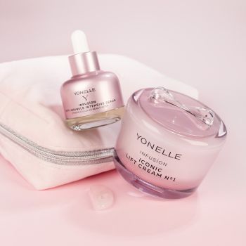 Zestaw do pielęgnacji twarzy dla niej INFUSION Zestaw Podwójnie Liftingujacy „Zastrzyk Młodosci” 