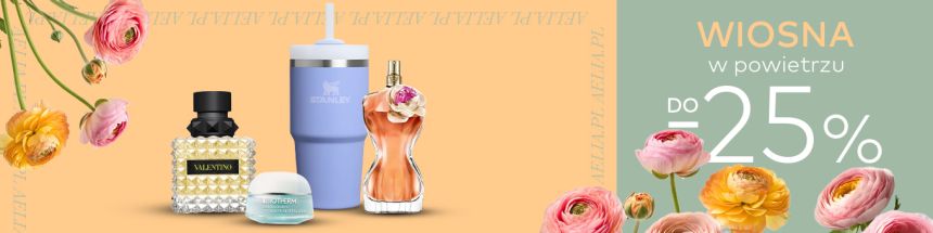 Wiosna w powietrzu do -25%