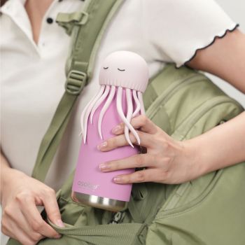 Butelki termiczne Bestie Meduza Różowa 460 ml