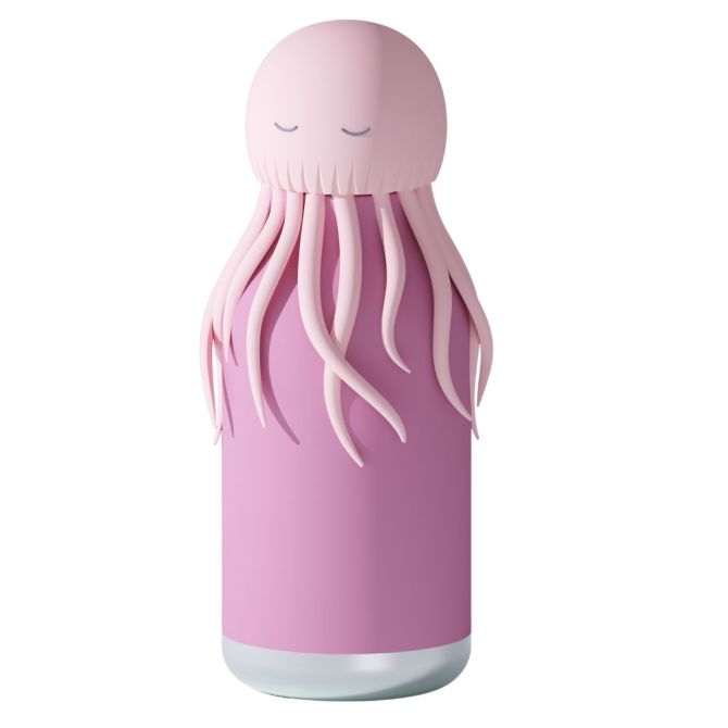 Butelki termiczne Bestie Meduza Różowa 460 ml