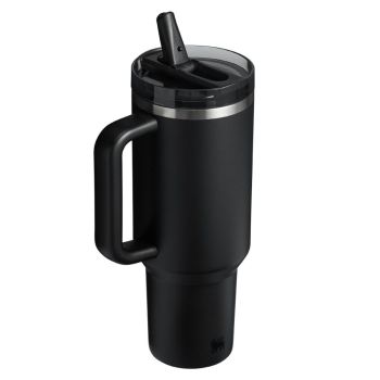 Kubki termiczne The Quencher ProTour Flip Straw Tumbler Black 2.0 1180 ml